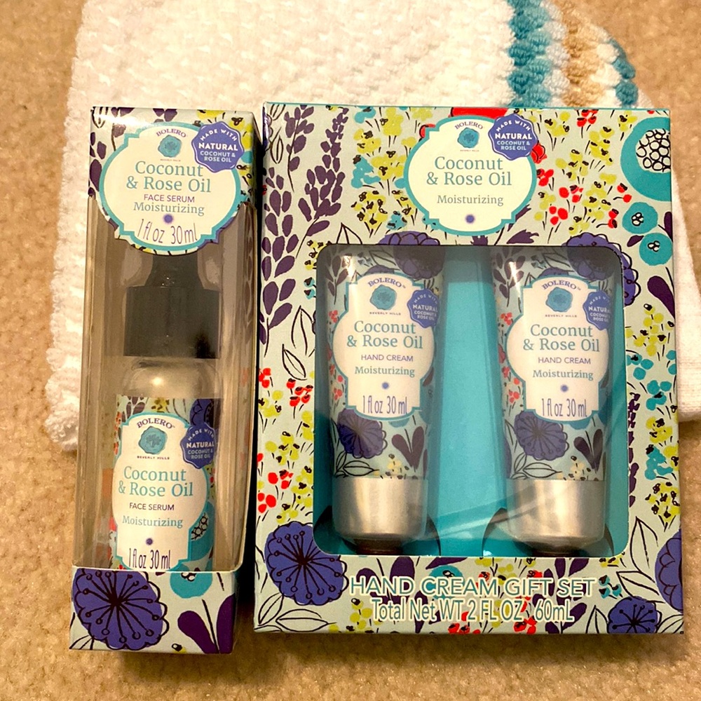 Hand Cream and Face Serum Set